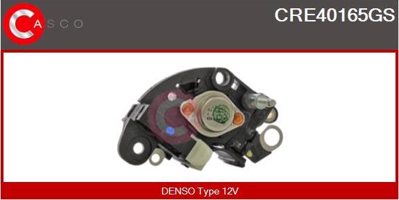 Casco CRE40165GS - Регулятор напряжения, генератор autospares.lv