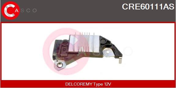 Casco CRE60111AS - Регулятор напряжения, генератор autospares.lv