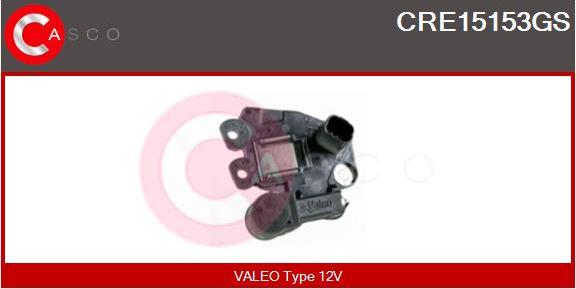 Casco CRE15153GS - Регулятор напряжения, генератор autospares.lv