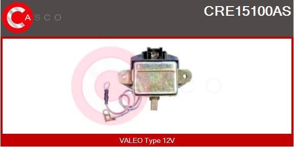 Casco CRE15100AS - Регулятор напряжения, генератор autospares.lv