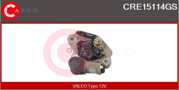 Casco CRE15114GS - Регулятор напряжения, генератор autospares.lv