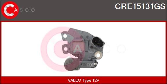 Casco CRE15131GS - Регулятор напряжения, генератор autospares.lv