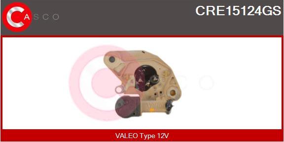 Casco CRE15124GS - Регулятор напряжения, генератор autospares.lv