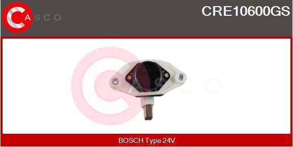 Casco CRE10600GS - Регулятор напряжения, генератор autospares.lv