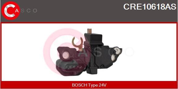 Casco CRE10618AS - Регулятор напряжения, генератор autospares.lv