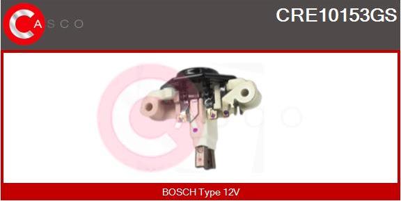 Casco CRE10153GS - Регулятор напряжения, генератор autospares.lv