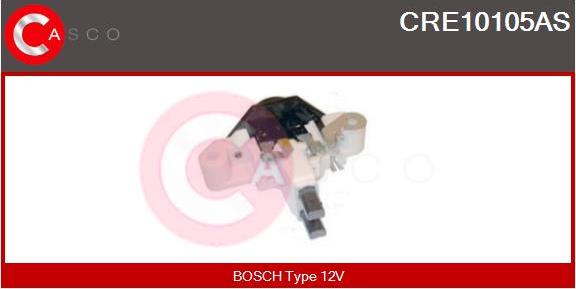 Casco CRE10105AS - Регулятор напряжения, генератор autospares.lv