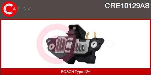 Casco CRE10129AS - Регулятор напряжения, генератор autospares.lv