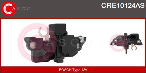 Casco CRE10124AS - Регулятор напряжения, генератор autospares.lv