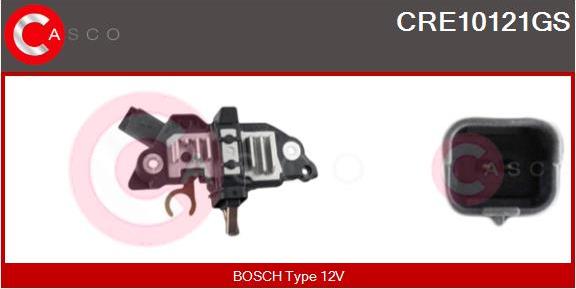 Casco CRE10121GS - Регулятор напряжения, генератор autospares.lv