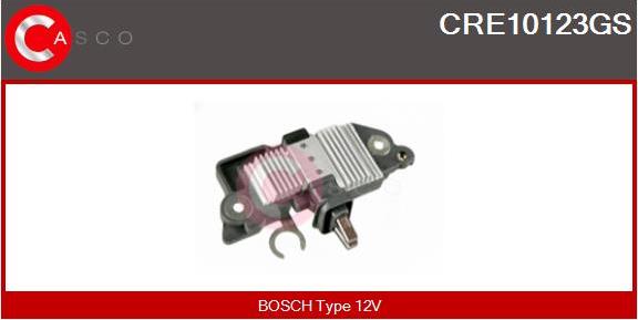 Casco CRE10123GS - Регулятор напряжения, генератор autospares.lv
