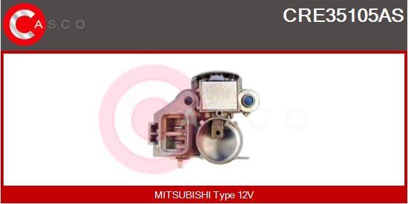 Casco CRE35105AS - Регулятор напряжения, генератор autospares.lv