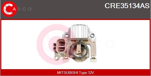 Casco CRE35134AS - Регулятор напряжения, генератор autospares.lv