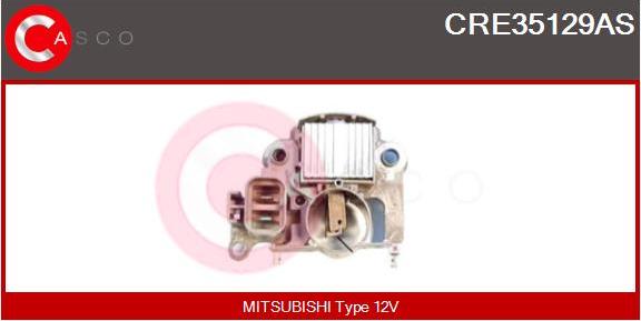 Casco CRE35129AS - Регулятор напряжения, генератор autospares.lv