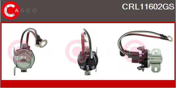 Casco CRL11602GS - Реле, стартер autospares.lv