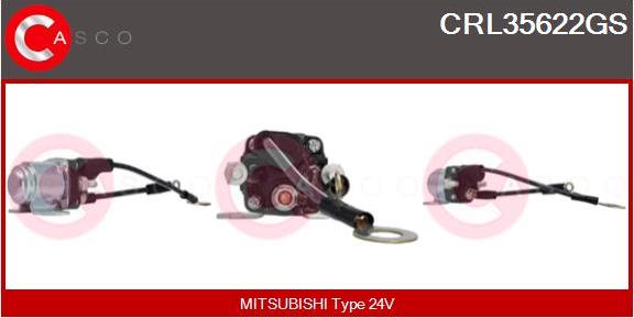 Casco CRL35622GS - Реле, стартер autospares.lv