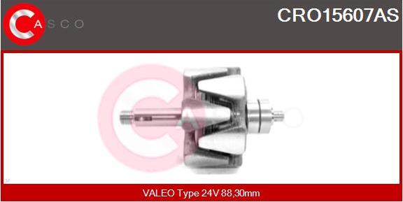 Casco CRO15607AS - Ротор, генератор autospares.lv