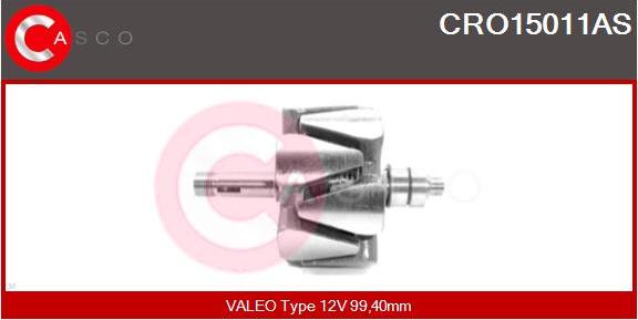 Casco CRO15011AS - Ротор, генератор autospares.lv