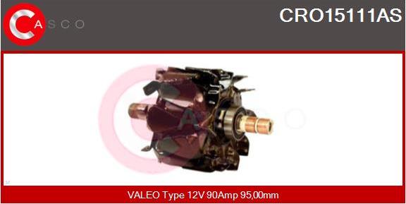 Casco CRO15111AS - Ротор, генератор autospares.lv