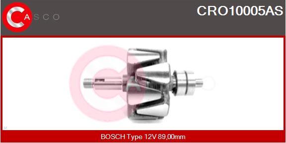 Casco CRO10005AS - Ротор, генератор autospares.lv