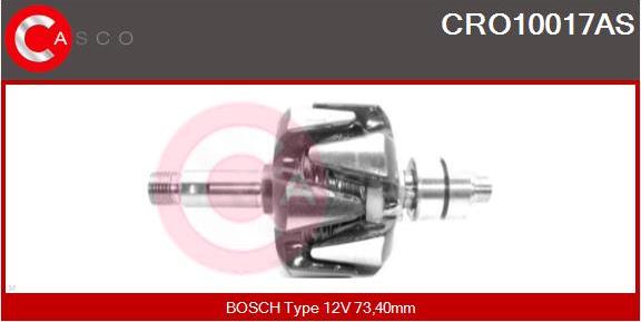 Casco CRO10017AS - Ротор, генератор autospares.lv