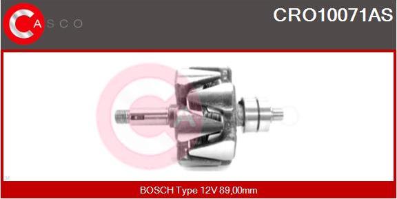 Casco CRO10071AS - Ротор, генератор autospares.lv