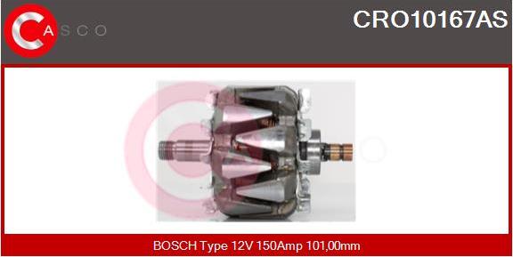 Casco CRO10167AS - Ротор, генератор autospares.lv
