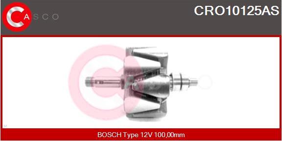 Casco CRO10125AS - Ротор, генератор autospares.lv