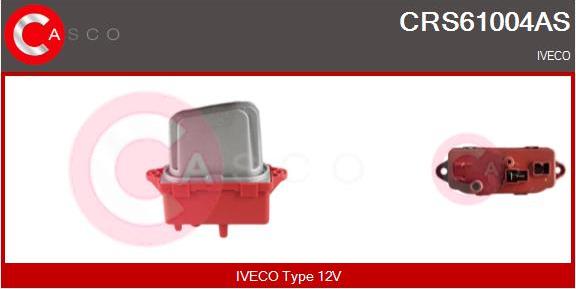 Casco CRS61004AS - Сопротивление, реле, вентилятор салона autospares.lv