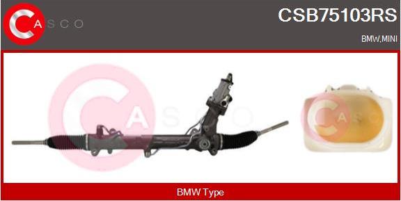 Casco CSB75103RS - Рулевой механизм, рейка autospares.lv