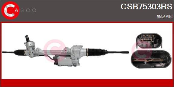 Casco CSB75303RS - Рулевой механизм, рейка autospares.lv