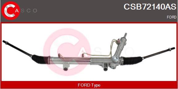 Casco CSB72140AS - Рулевой механизм, рейка autospares.lv