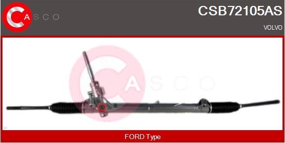 Casco CSB72105AS - Рулевой механизм, рейка autospares.lv