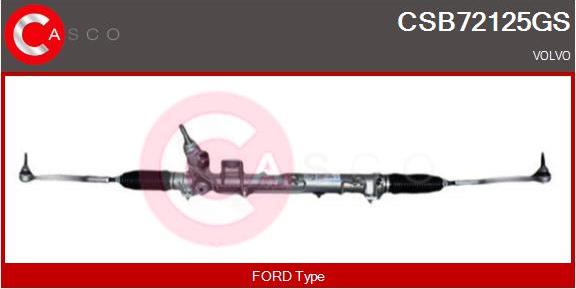 Casco CSB72125GS - Рулевой механизм, рейка autospares.lv