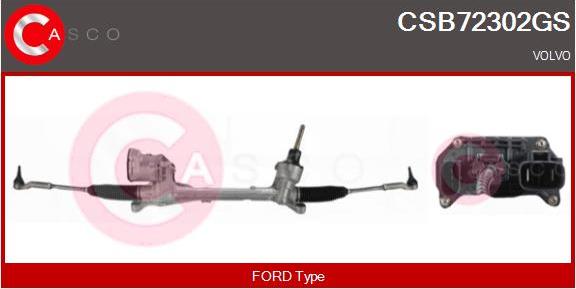 Casco CSB72302GS - Рулевой механизм, рейка autospares.lv