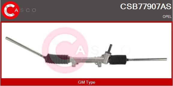Casco CSB77907AS - Рулевой механизм, рейка autospares.lv