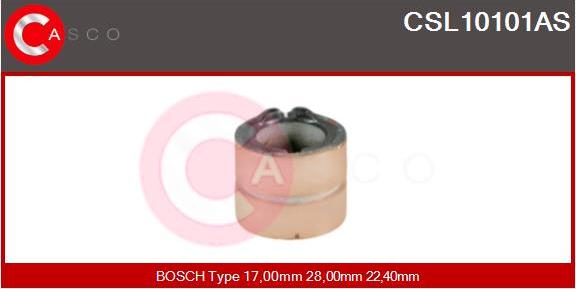 Casco CSL10101AS - Контактное кольцо, генератор autospares.lv