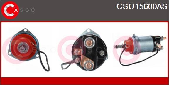 Casco CSO15600AS - Тяговое реле, соленоид, стартер autospares.lv