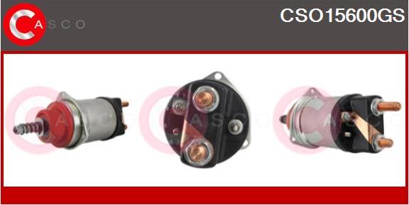 Casco CSO15600GS - Тяговое реле, соленоид, стартер autospares.lv