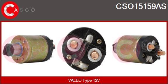 Casco CSO15159AS - Тяговое реле, соленоид, стартер autospares.lv