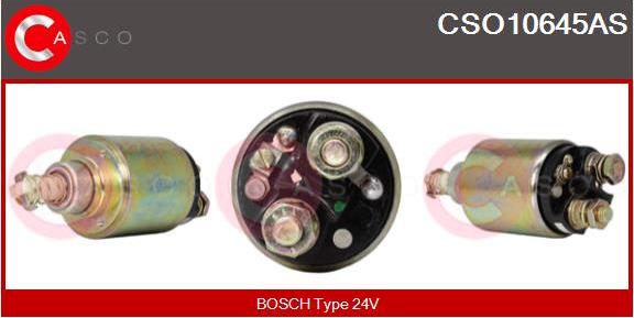 Casco CSO10645AS - Тяговое реле, соленоид, стартер autospares.lv