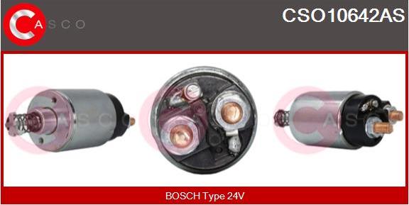 Casco CSO10642AS - Тяговое реле, соленоид, стартер autospares.lv