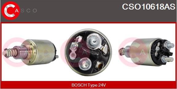 Casco CSO10618AS - Тяговое реле, соленоид, стартер autospares.lv