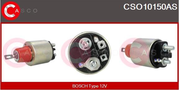 Casco CSO10150AS - Тяговое реле, соленоид, стартер autospares.lv