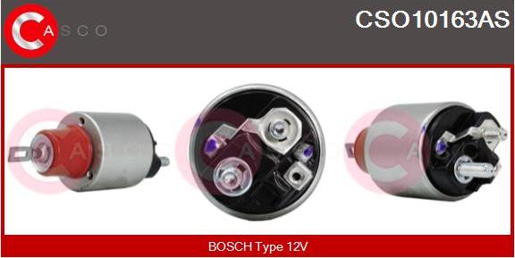 Casco CSO10163AS - Тяговое реле, соленоид, стартер autospares.lv