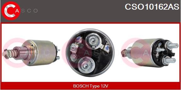 Casco CSO10162AS - Тяговое реле, соленоид, стартер autospares.lv