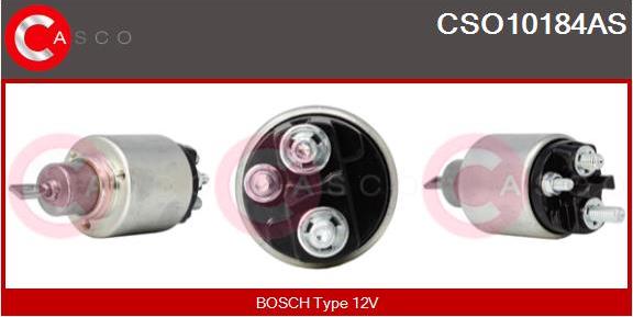 Casco CSO10184AS - Тяговое реле, соленоид, стартер autospares.lv