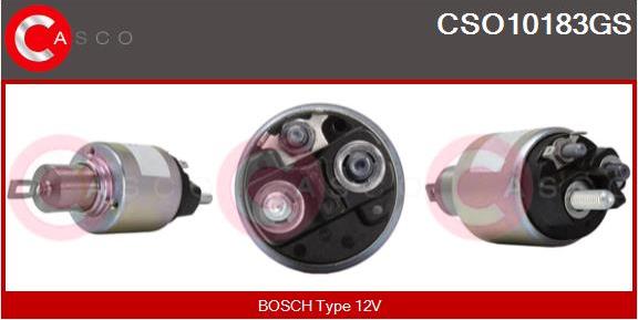 Casco CSO10183GS - Тяговое реле, соленоид, стартер autospares.lv