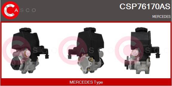 Casco CSP76170AS - Гидравлический насос, рулевое управление, ГУР autospares.lv