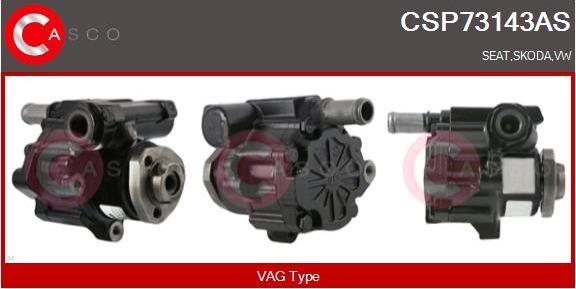 Casco CSP73143AS - Гидравлический насос, рулевое управление, ГУР autospares.lv